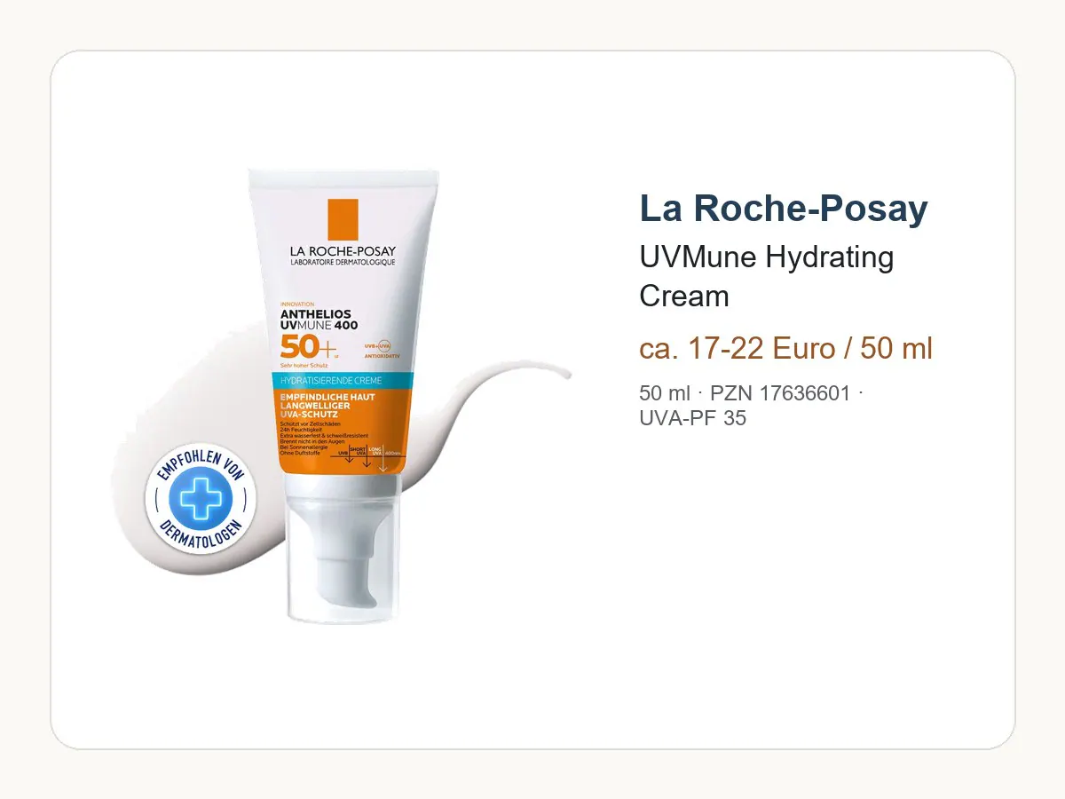 La Roche-Posay Anthelios Hydratisierende Creme UVMune 400 LSF 50+ Produktbild