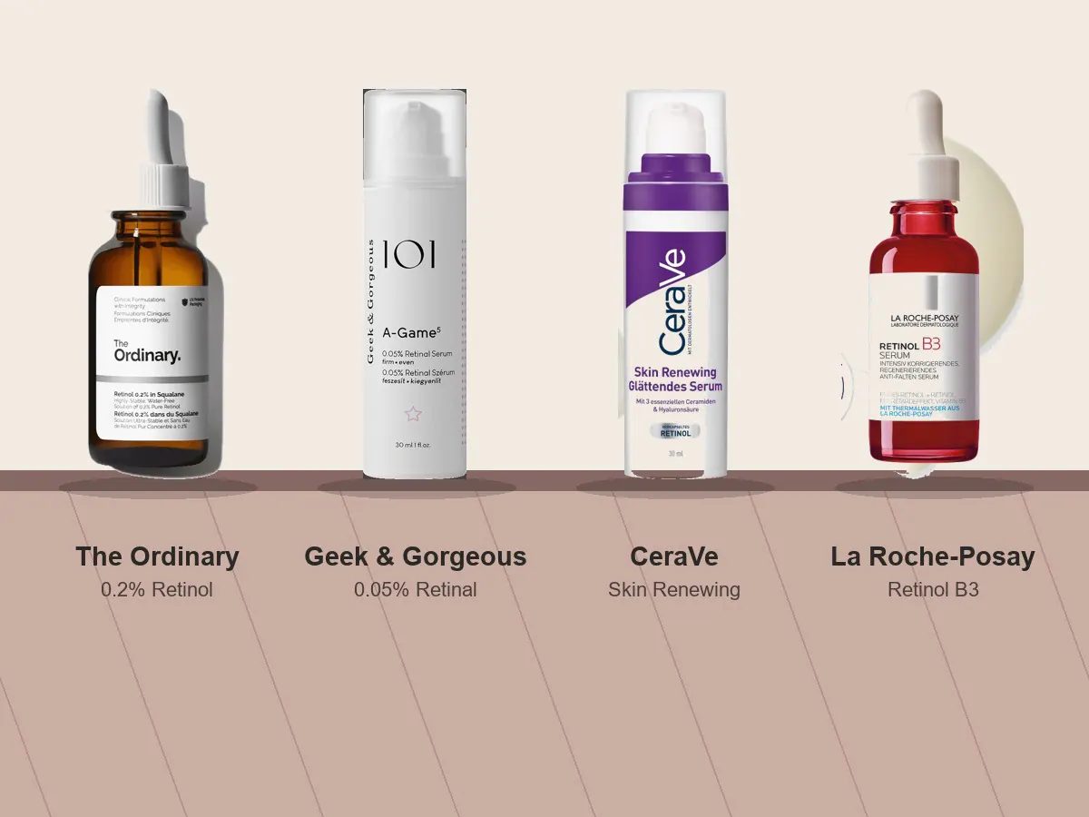 德国 Retinol 入门精华对比:The Ordinary、Geek & Gorgeous、CeraVe、La Roche-Posay 怎么选?