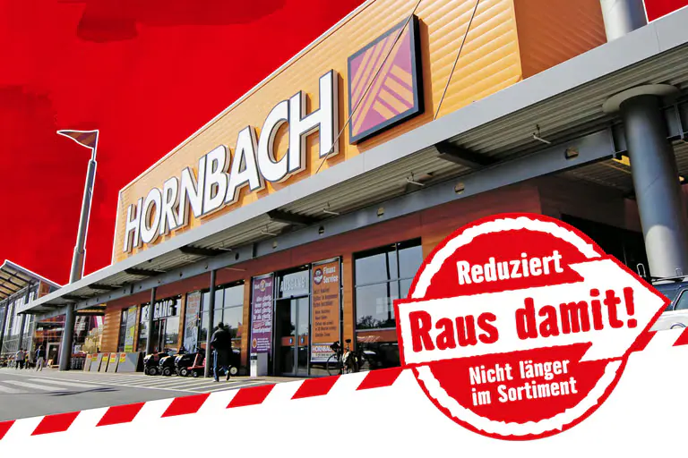 Hornbach Raus Damit 官方清仓品类图