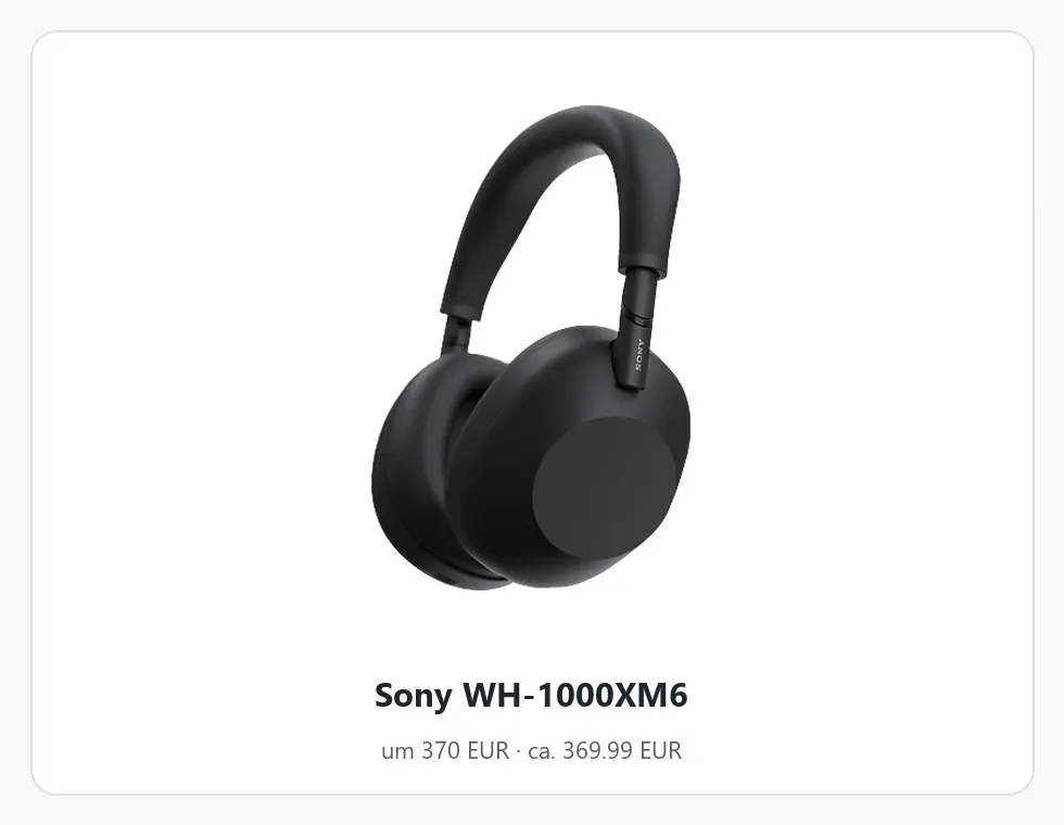 Sony WH-1000XM6 黑色降噪耳机