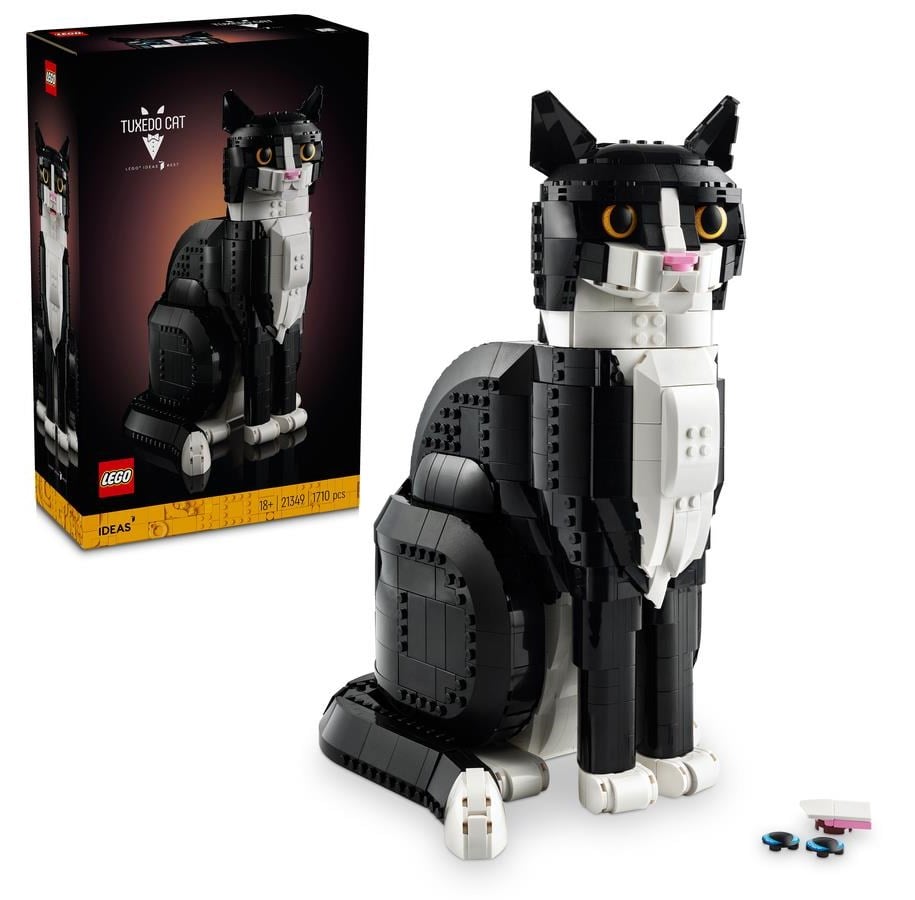 LEGO 21349 Schwarz-weiße Katze